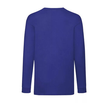 Blauwe Longsleeve met Trekker