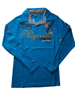 Herenpolo Regatta blauw