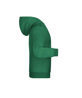 Groene hoodie met groene tractor