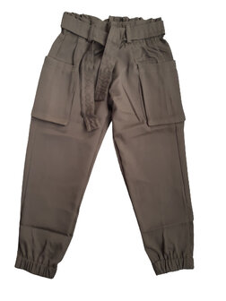 Legergroene meisjes broek