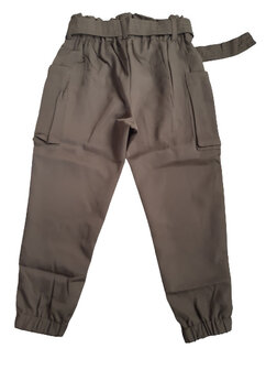 Legergroene meisjes broek