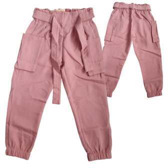 Roze zomerbroek meisjes