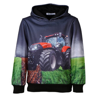 Kinder hoodie met Trekker h126A