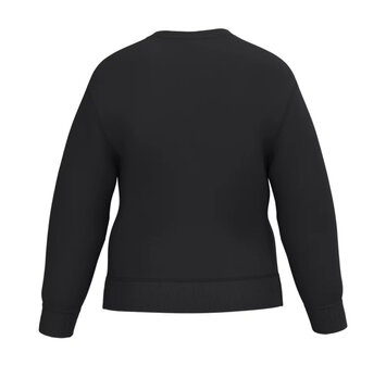 Meisjes sweater met paard zwart