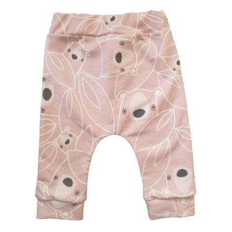Jogging broekje animal roze