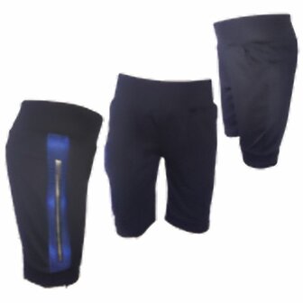 Jongens korte broek blauw 2