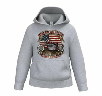 Biker Hoodie Jongens &ndash; American Made Style