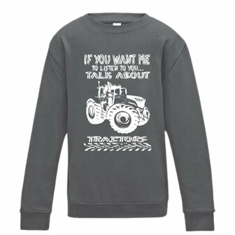 Jongens Tractor Trui - Voor Mini-Boeren met Stijl!