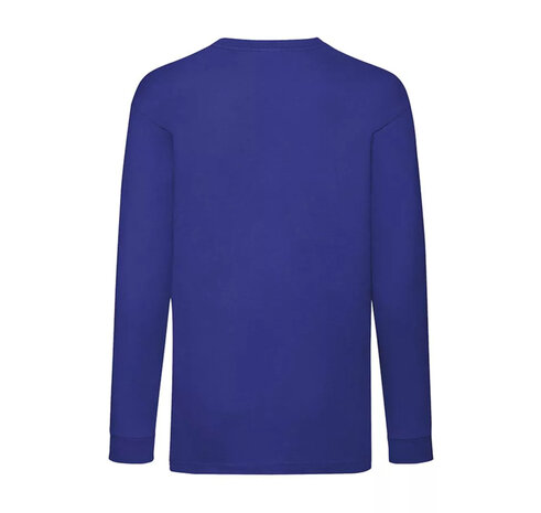 Blauwe Longsleeve met Trekker