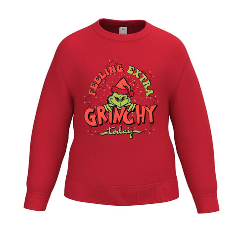 Foute Kerstrui Crinchy rood &ndash; Humor & Stijl Gecombineerd &#xd83c&#xdf84