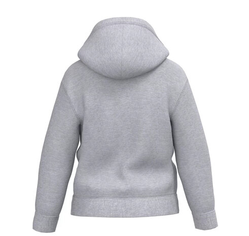Lichtgrijze kinder hoodie met paard