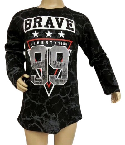 Jongens longsleeve brave