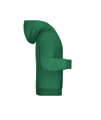 Groene hoodie met groene tractor