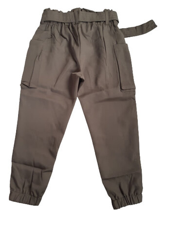 Legergroene meisjes broek
