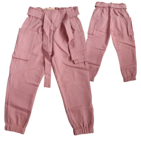 Roze zomerbroek meisjes