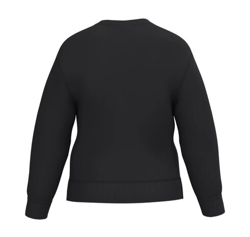 Meisjes sweater met paard zwart