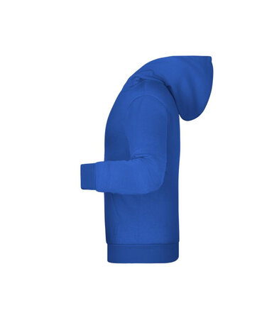 Hoodie met blauwe trekker