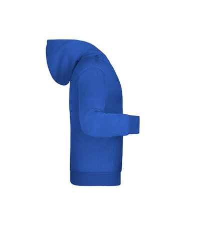Hoodie met blauwe trekker