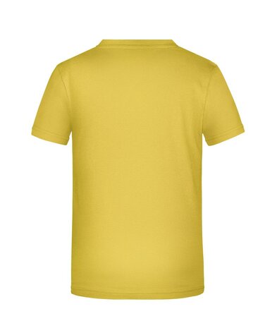 Geel kinder t shirt met paardenprint