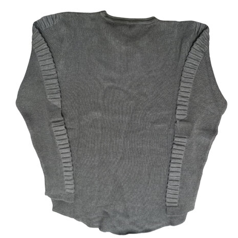 Stoere grijze herentrui 