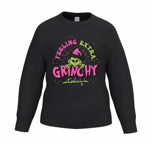 Foute Kerstrui Crinchy zwart &ndash; Humor & Stijl Gecombineerd &#xd83c&#xdf84
