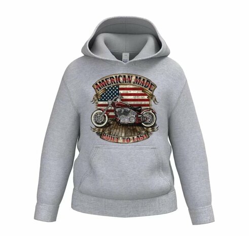 Biker Hoodie Jongens &ndash; American Made Style