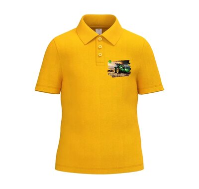 Polo met John deere tractor