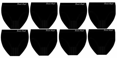 Sweet Angel Dames slips hoge taille 8-pak