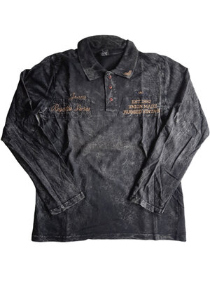 Heren Polo jeans zwart