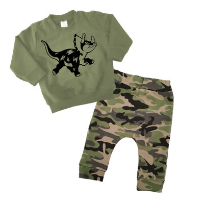 Stoere camouflage set dino