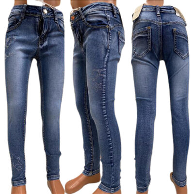 Meisjes jeans met sterren