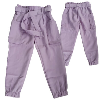 Lila Meisjes Broek