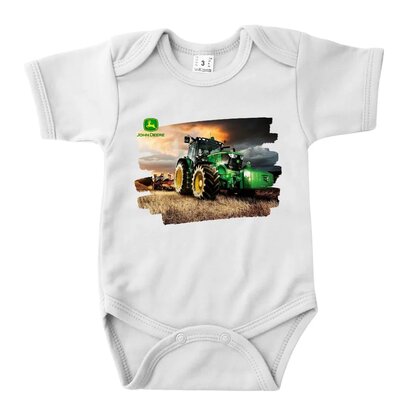 Romper met John Deere trekker
