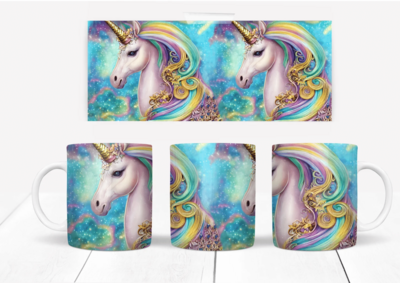 Mok eenhoorn regenboog