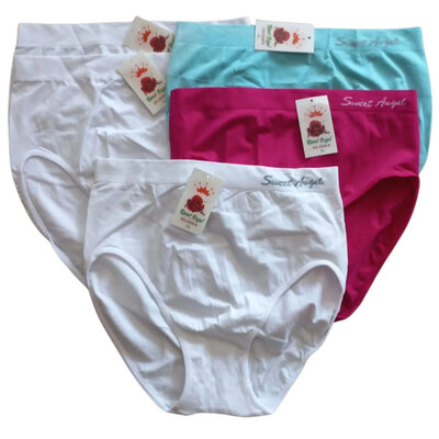 Sweet Angel Dames slips hoge taille 5-pak maat XL