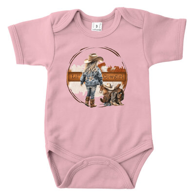 Schattige Roze Rompertje cowgirl