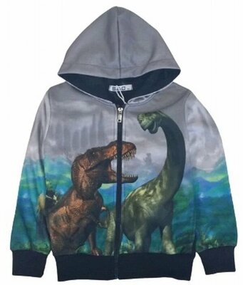 Stoer vest met dino H169