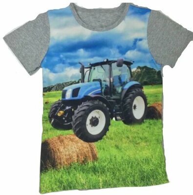 Jongens t-shirt met trekkerJM008