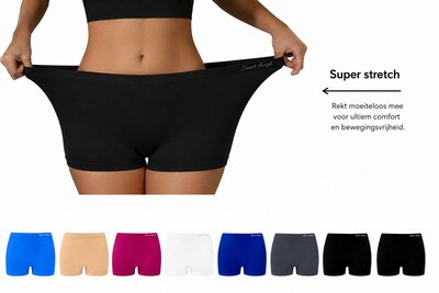 Sweet Angel hoge dames boxershort 8 pak
