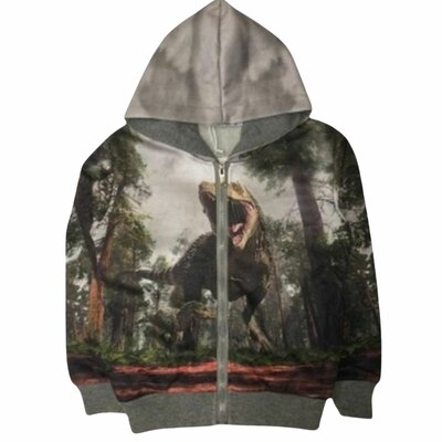 Gaaf vest met dino H173