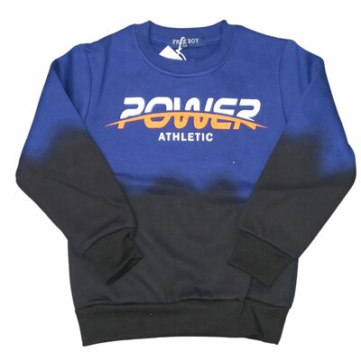 Blauwe sweater Power