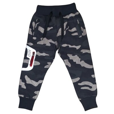 Blauwe camouflage Joggingbroek Jongens